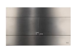 SLIM inox aço escovado gun metal