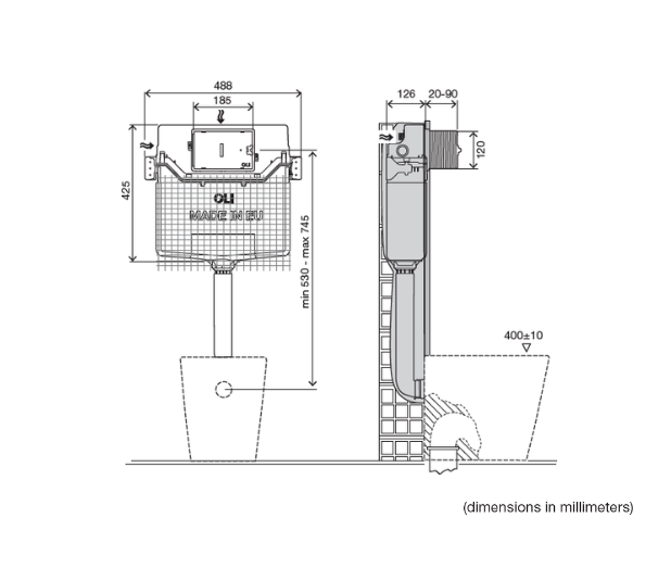 Dimensioned-Drawing-OLI120-Plus