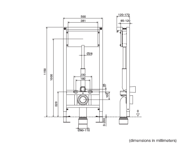 Dimensioned-Drawing-WC-Frame